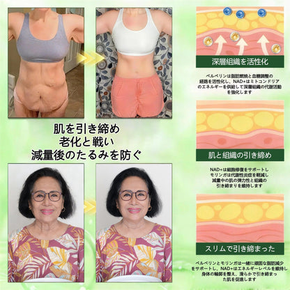 Healrize®👩‍⚕️＆NAD+ 12-in-1  ナノ強化フォーミュラ — 肥満、肌のたるみ、糖尿病、睡眠時無呼吸症候群、関節の悩み、その他健康上の懸念にアプロー📣